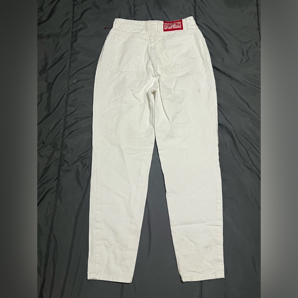 BONGO 90s Vintage High-Waist Women's Jeans with Red Logo Patch